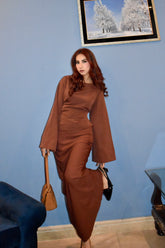 Brown Skirt set