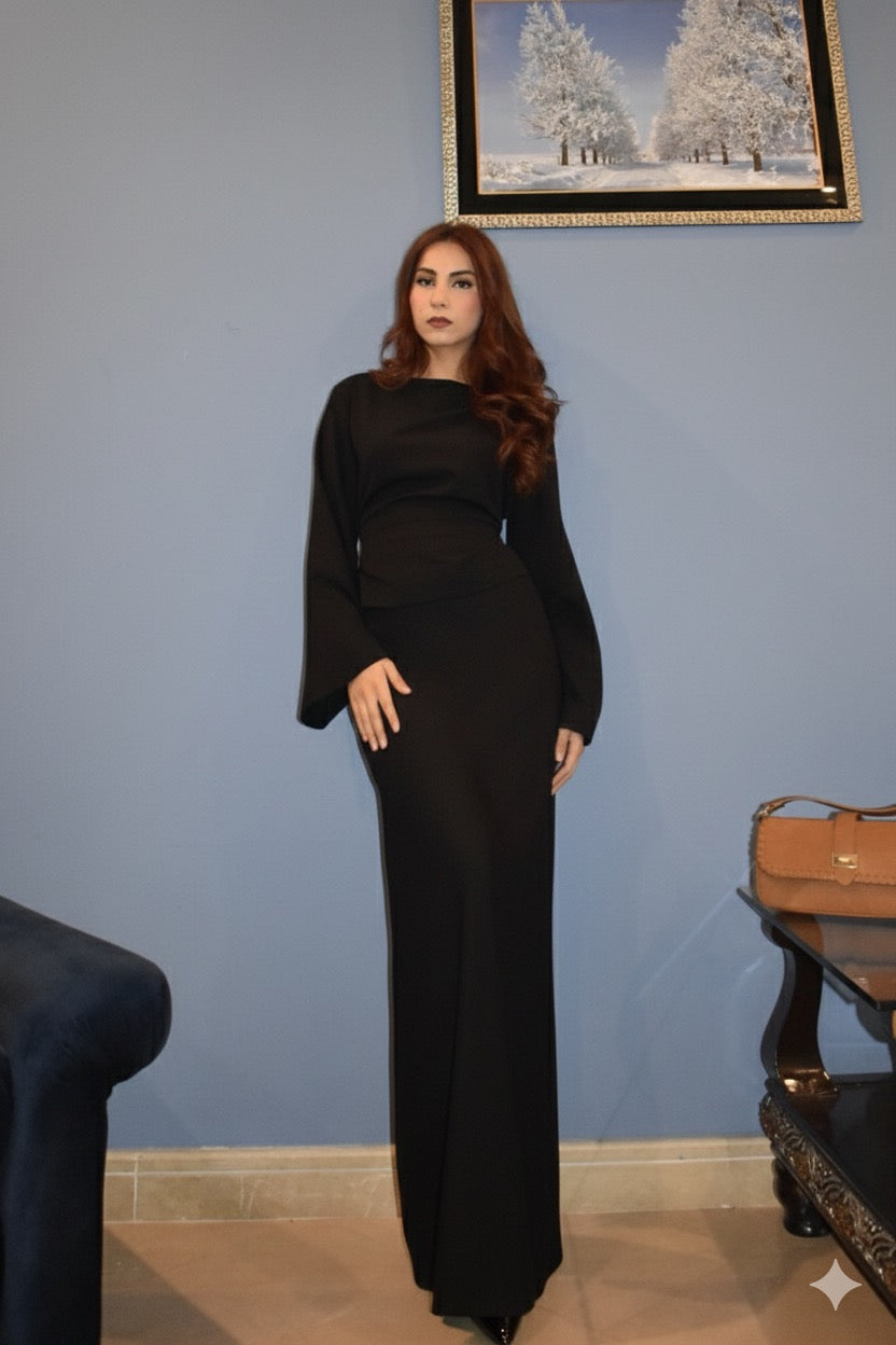 Brown Skirt set