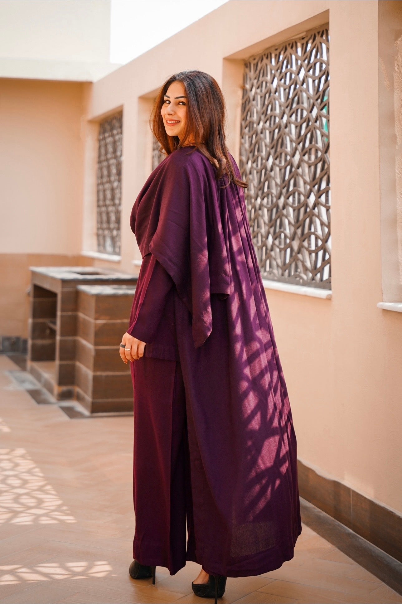 Sculpted Drape Set