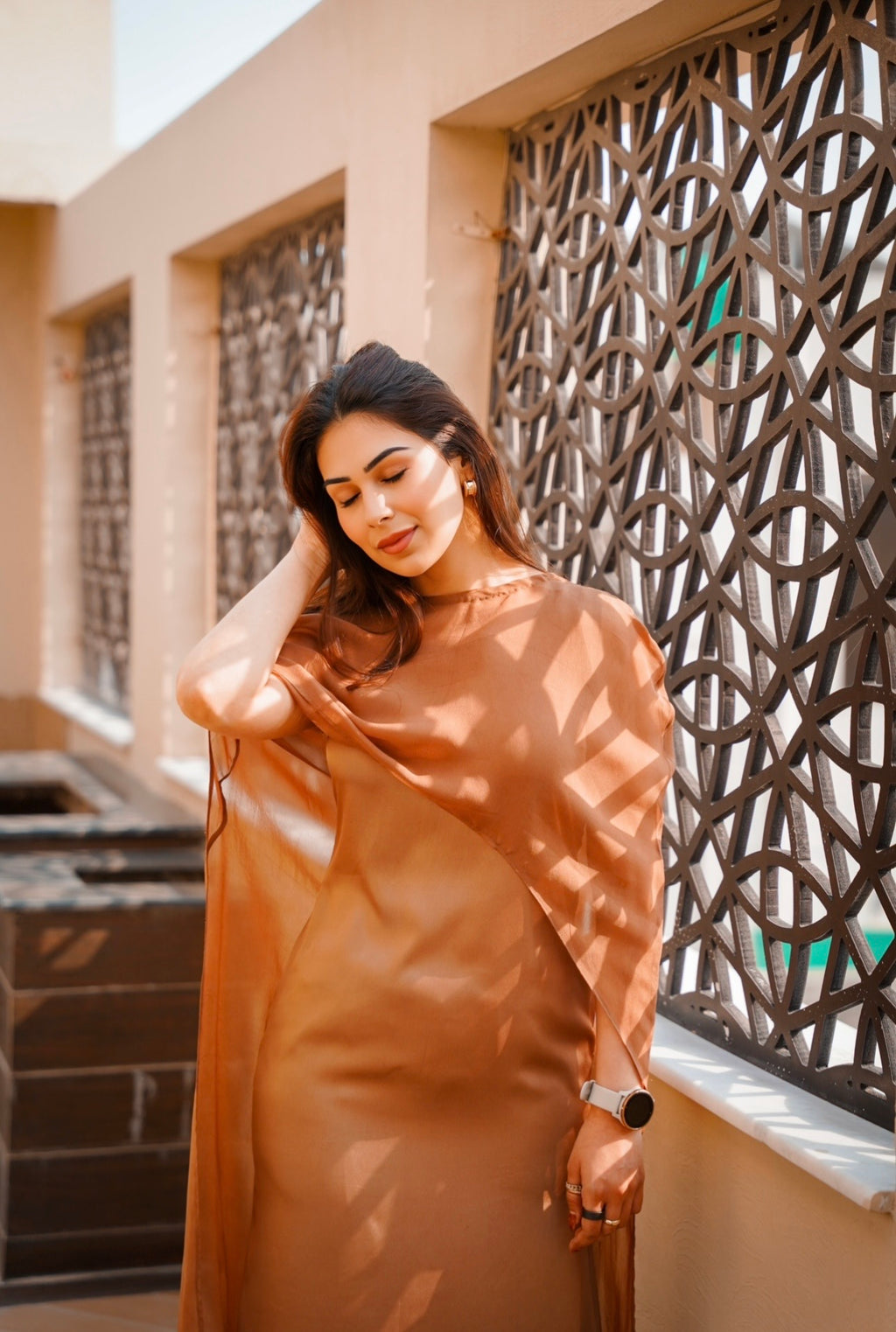 Draped Maxi Dress