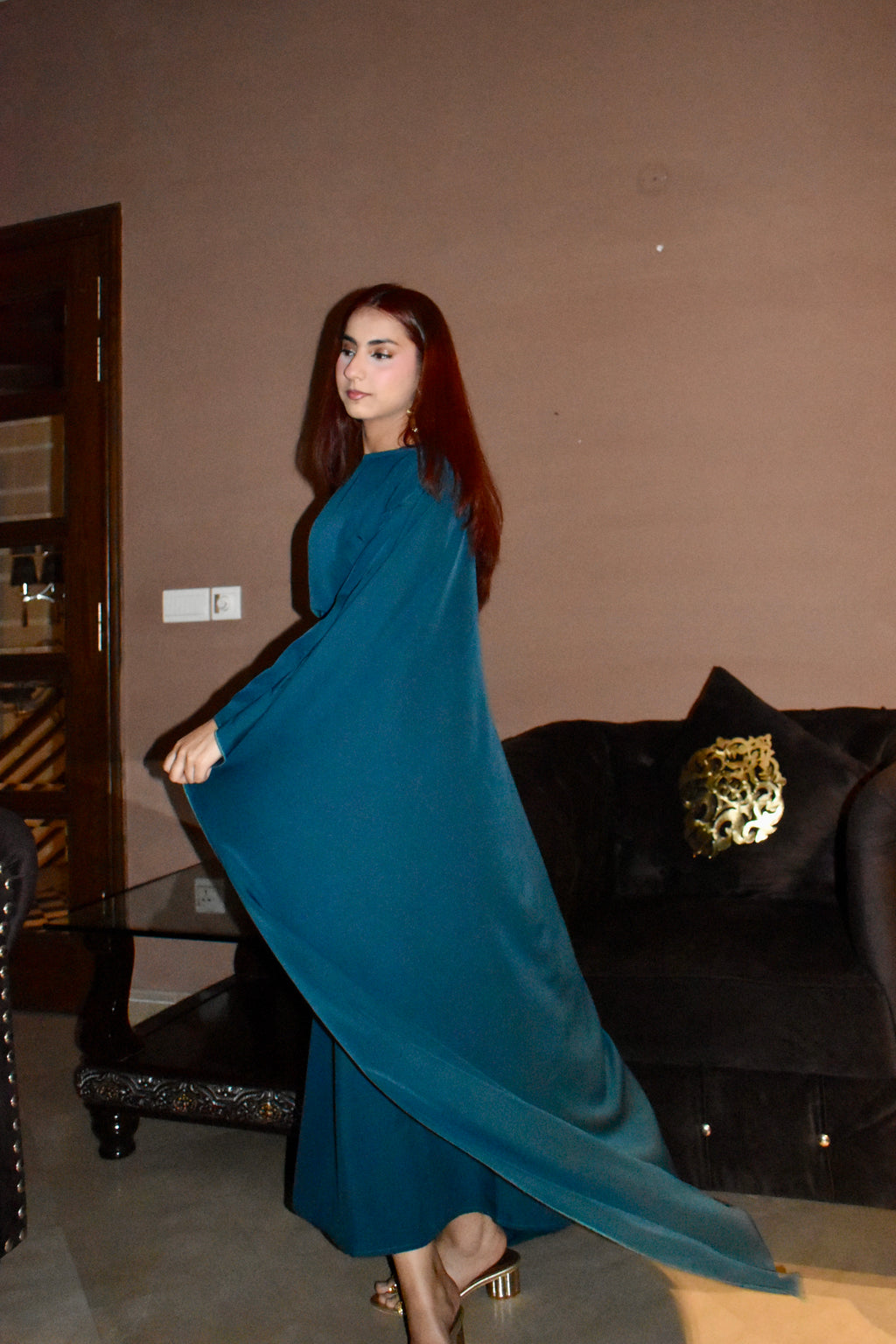 Emerald Abaya Dress