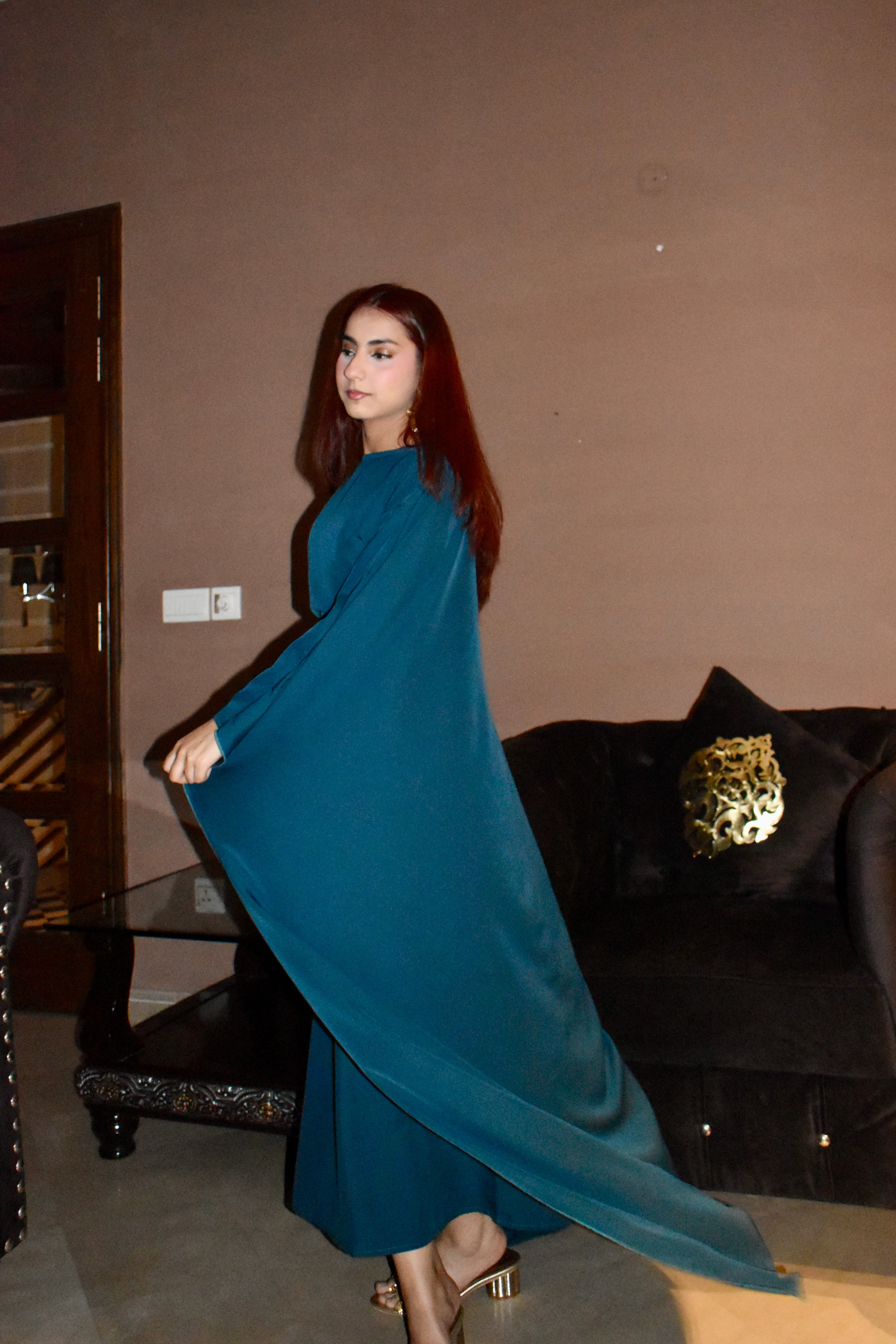 Emerald Abaya Dress